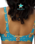 Yeehaw Longhorn Sunshine Bikini Top