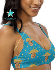 Yeehaw Longhorn Sunshine Bikini Top