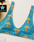 Yeehaw Longhorn Sunshine Bikini Top
