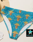 Yeehaw Longhorn Sunshine Bikini Bottom