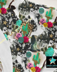 Yeehaw Funky Cowgirl Collage Bikini