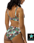 Yeehaw Funky Cowgirl Collage Bikini