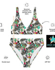 Yeehaw Funky Cowgirl Collage Bikini