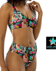 Yeehaw Turquoise Cowgirl Bikini