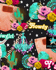 Yeehaw Turquoise Cowgirl Bikini