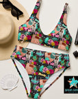 Yeehaw Turquoise Cowgirl Bikini