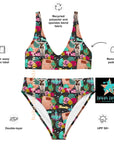 Yeehaw Turquoise Cowgirl Bikini