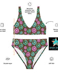 Yeehaw Pink Turquoise Bikini