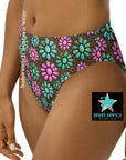 Yeehaw Pink Turquoise Cowgirl Bikini Bottom