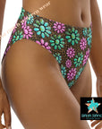 Yeehaw Pink Turquoise Cowgirl Bikini Bottom