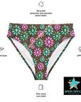 Yeehaw Pink Turquoise Cowgirl Bikini Bottom
