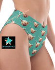 Yeehaw Highland Cow Bikini Bottom