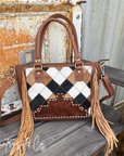 Conway Cowhide Concealed Carry Purse