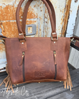 Conway Cowhide Concealed Carry Purse