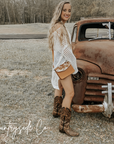 Nashville Chic Cowhide Purse by Countryside Co.