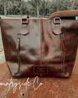 Jane Cowhide Concealed Carry Purse by Countryside Co.