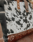 Darby Cowhide Carry All Bag by Countryside Co. Overnight bag, Computer bag