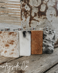 Cowhide Flask by Countryside Co.
