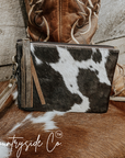 Colette Cowhide Wristlet