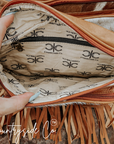 Addy Cowhide Sling Festival Bag by Countryside Co.