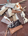 Rustic Couture Cowhide Wristlet by Countryside Co.