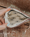Rustic Couture Cowhide Wristlet by Countryside Co.