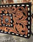 Legacy Tooled Leather Purse
