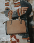 Bailey Leather Small Barrel Bag