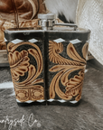 Legend Tooled Leather Flask by Countryside Co.
