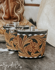 Legend Tooled Leather Flask by Countryside Co.