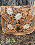 Stella Tooled Leather Concealed Carry Handbag by Countryside Co.