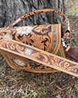 Stella Tooled Leather Concealed Carry Handbag by Countryside Co.