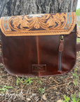 Stella Tooled Leather Concealed Carry Handbag by Countryside Co.
