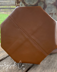 Tooled Leather Tray