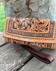 Stella Tooled Leather Wallet