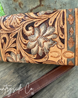 Stella Tooled Leather Wallet
