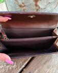 Stella Tooled Leather Wallet