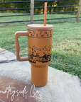 Rustic Roundup 40oz Insulated Tumbler Cup