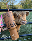 Rustic Roundup 40oz Insulated Tumbler Cup
