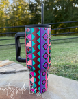 Aztec 40oz Insulated Tumbler Cup