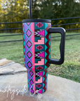 Aztec 40oz Insulated Tumbler Cup