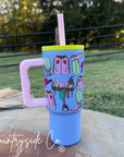 Saddle Up 24oz Insulated Tumbler Cup