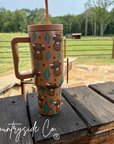 Highland Cow 40oz Insulated Tumbler Cup