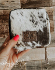 Countryside Cowhide Pouch - Easy Carry Organizer