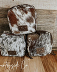 Countryside Cowhide Pouch - Easy Carry Organizer