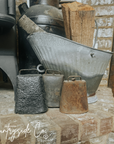 Rustic Antique Cowbell Decor