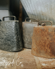Rustic Antique Cowbell Decor