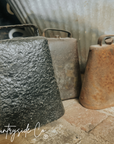 Rustic Antique Cowbell Decor