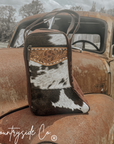 Cowhide Boot Bag