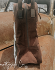 Cowhide Boot Bag